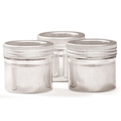 1084.1: Rotilabo®-latas de aluminio volumen de llenado 10 ml Ø 30.0 mm H 29 mm. 5 pc(s) - Quimivitalab