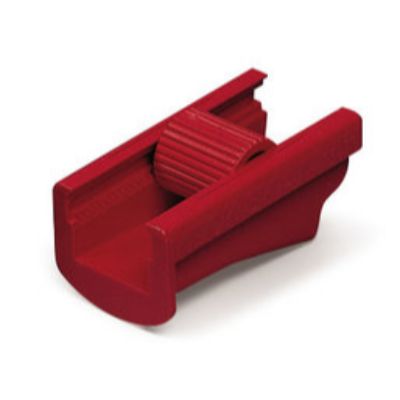 1158.1: Abrazaderas de tubo Rotilabo® poliéster rojo para manguera de hasta Ø 14 mm. 12 pc(s) - Quimivitalab