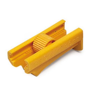 1160.1: Abrazaderas de tubo Rotilabo® poliéster amarillo para manguera de hasta Ø 6 mm. 12 pc(s) - Quimivitalab