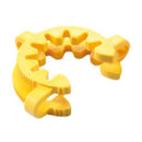 1165.1: Clips articulares cónicos POM amarillo f. junta de tierra estándar 14. 12 pc(s) - Quimivitalab