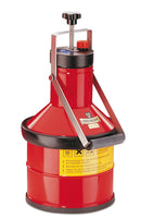 1398.1 Bote de seguridad para el transporte de residuos agresivos, volumen 8 litros - Quimivitalab