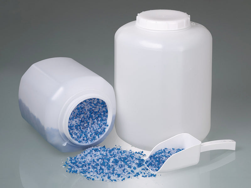 1406-1010 Bote de cuello ancho con tapa de HDPE, 10 litros - Quimivitalab
