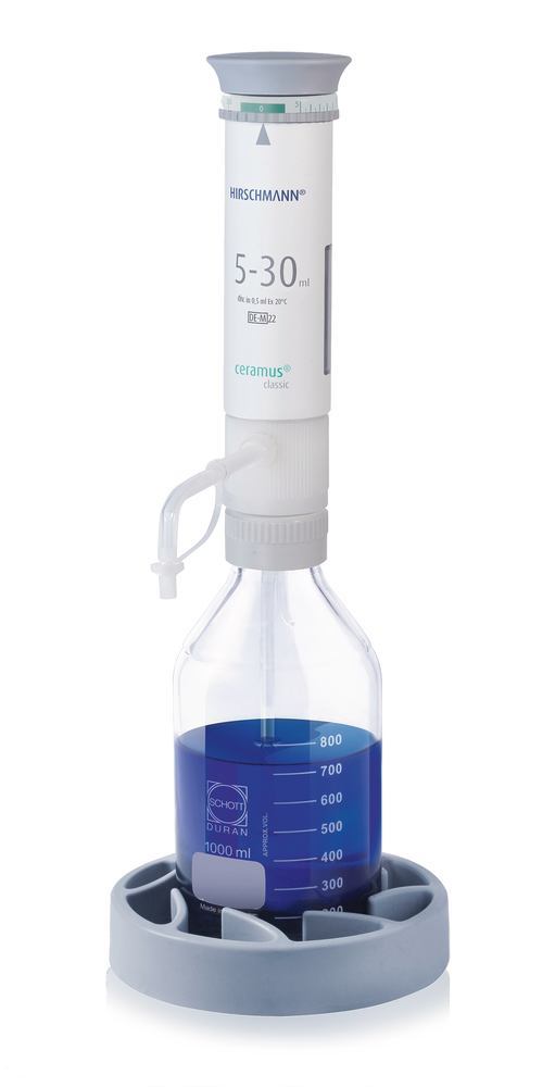 1596.1 Dosificador ceramus ® classic, 10-60 ml, esterilizable en autoclave - Quimivitalab