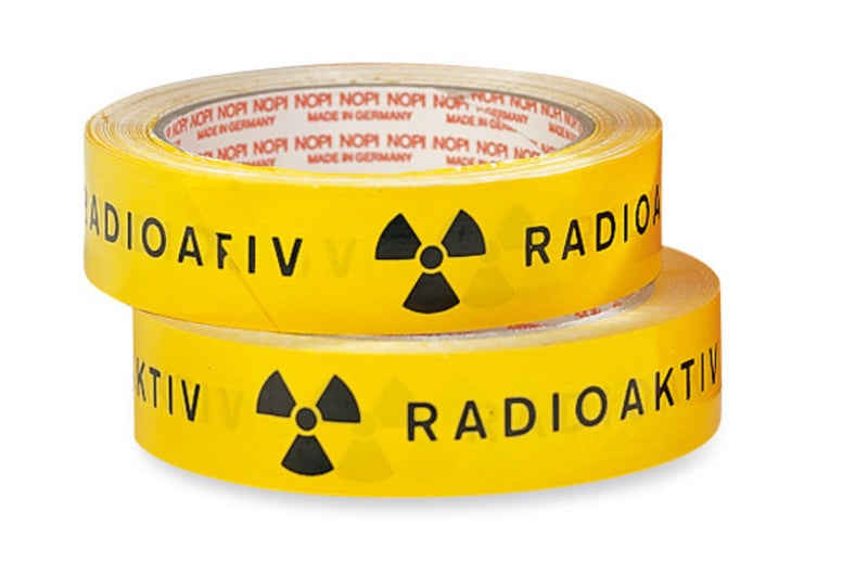 1730.2: Etiquetas de advertencia SEKUROKA ® Radiactivo (1 rollo) - Quimivitalab