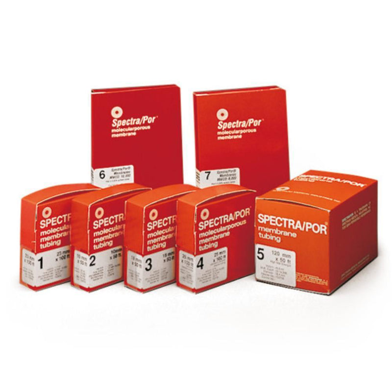 4574.1: Kit de prueba Spectra / Por ® 1-3 Spectra / Por ® 2 - MWCO 12.000–14.000, 25 mm (1 unidad) - Quimivitalab