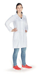 1AL4.1 Bata de laboratorio mujer 4874, blanca Talla mujer: 38 - Quimivitalab