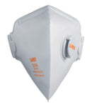 1C98.1: Mascarilla plegable con filtro de partículas silv-Air classic con válvula de exhalación (15 uds x pack) - Quimivitalab