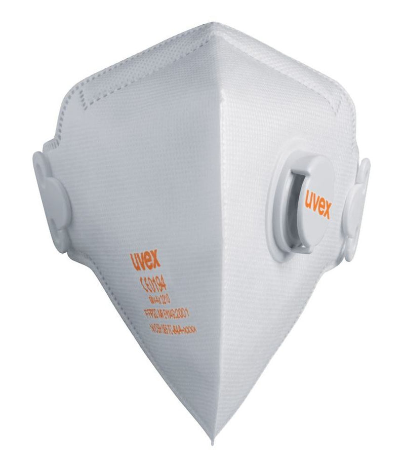 1C98.1: Mascarilla plegable con filtro de partículas silv-Air classic con válvula de exhalación (15 uds x pack) - Quimivitalab