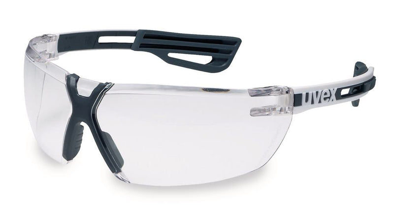 1CP6.1 Gafas de seguridad x-fit pro, transparentes, blancas, antracita, 9199005 - Quimivitalab
