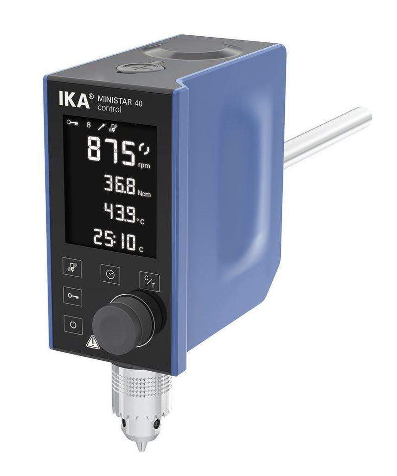 1EH6.1: Agitador electrónico de laboratorio MINISTAR control series, 25 l, 30000 mPas, control MINISTAR 40 - Quimivitalab
