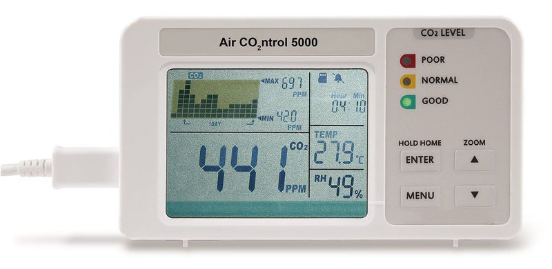 1EN4.1 Medidor de dióxido de carbono Air CO 2 ntrol 5000 - Quimivitalab