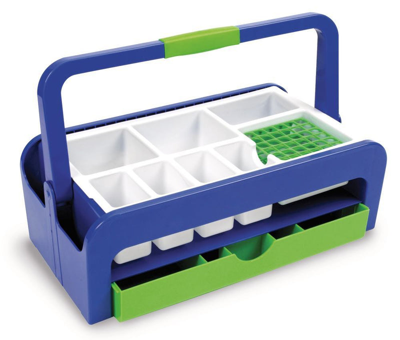 1L99.1 Contenedor de transporte Droplet™ Con marco para tubo Ø 13 mm - Quimivitalab