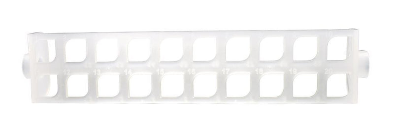 1LN4.1 Gradilla multitubo ONERACK ® para tubo Ø 10-30 mm, violeta - Quimivitalab