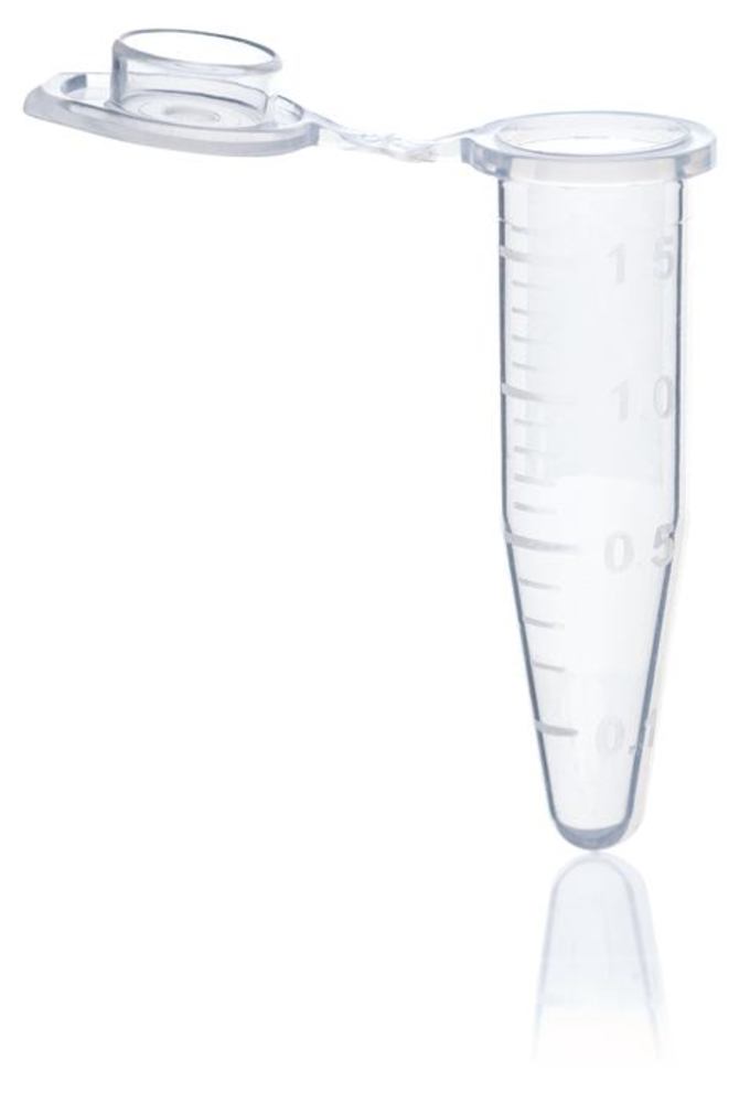 1N43.1 Viales de reacción BIO-CERT ® 1,5 ml, transparentes (500 uds) - Quimivitalab