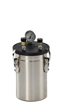 2386.1: Frasco anaeróbico con válvulas angulares y manómetro,vol. 2 litros - Quimivitalab