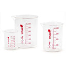 2900.1: Juego de vasos Griffin PMP 10 artículos 1 vaso cada 10 - 1000 ml. 1 set - Quimivitalab