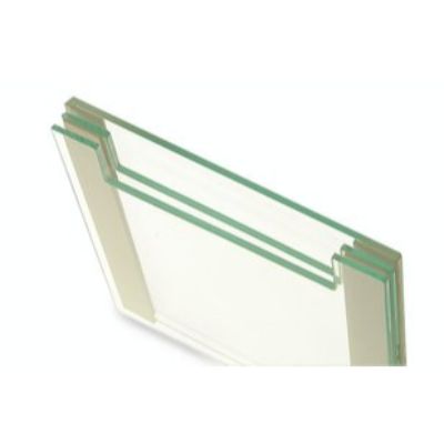 3561.1: PROclamp MINI Placas de vidrio con muescas con separadores fijos de espesor 0.75 mm. 2 pc(s) - Quimivitalab