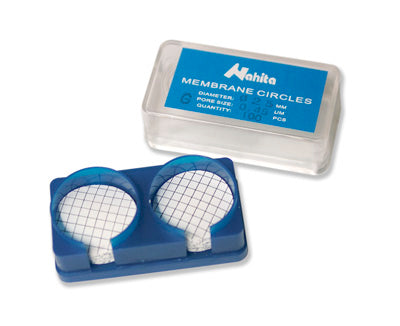 479.2580-C Caja de 100 filtros membrana cuadriculados de acetato celulosa, 25 mm con poro 0.80 micras - Quimivitalab