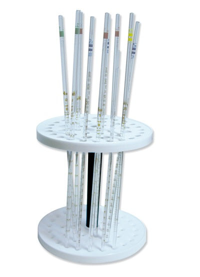 510 Soporte circular fijo para 44 pipetas, de plástico - Quimivitalab