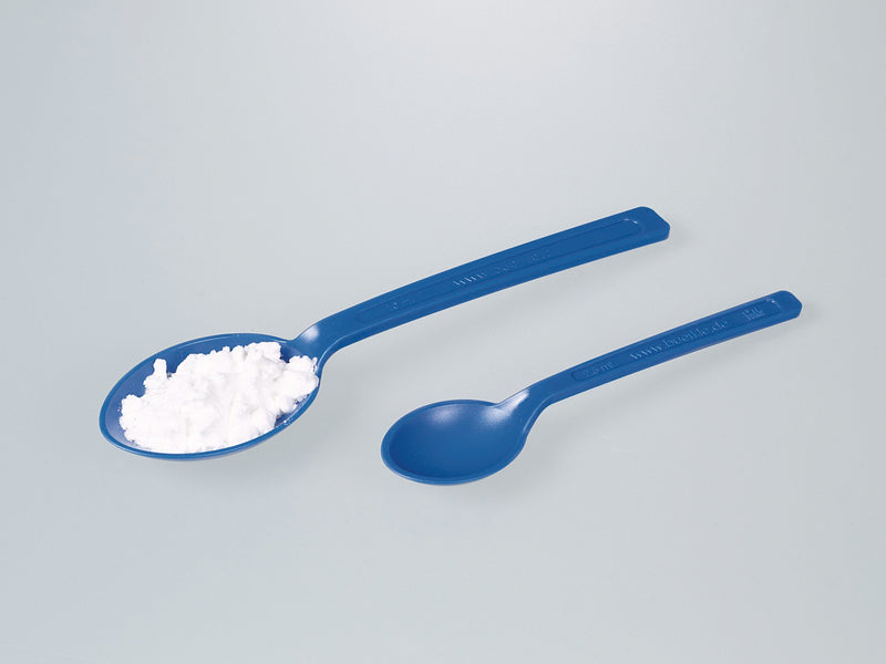5378-3011 Cuchara para alimentos de PS estéril color azul, volumen 2,5 ml (100 uds)
