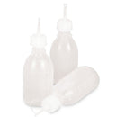 6544.1: Frasco cuentagotas, LPDE, transparente, 250 ml (6 ud) - Quimivitalab