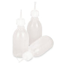 6545.1: Frasco cuentagotas, LPDE, transparente, 500 ml (4 ud) - Quimivitalab