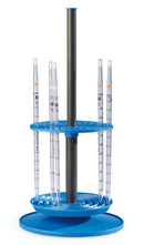 7364.1: Soporte para pipetas ROTILABO, altura 470 mm. 94 orificios - Quimivitalab