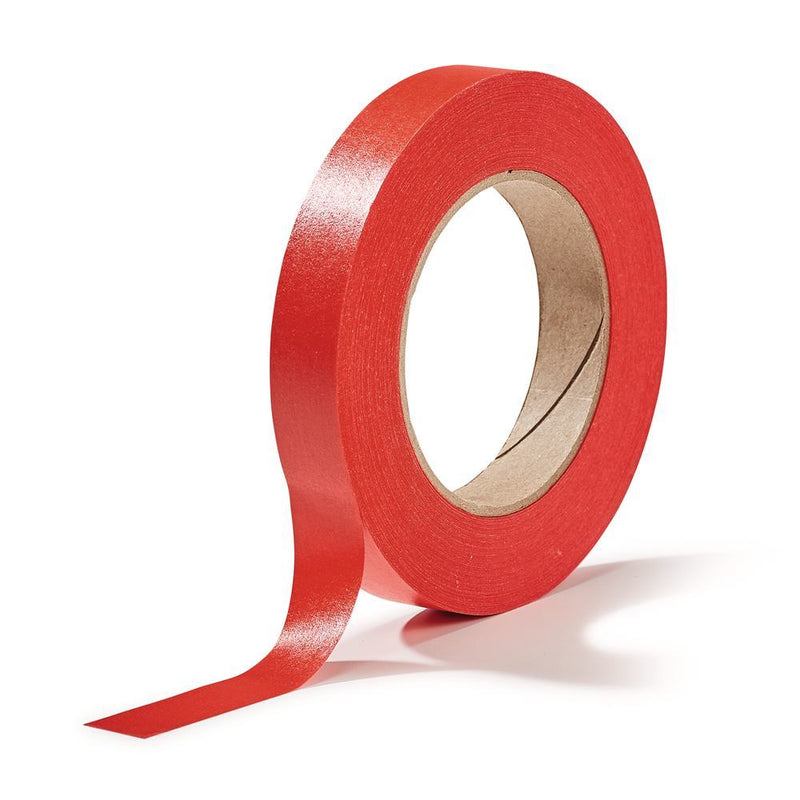 8026.1: Cinta de marcado ROTI ® Tape Core Ø 76,2 mm, ancho 19,1 mm, rojo (1 rollo) - Quimivitalab