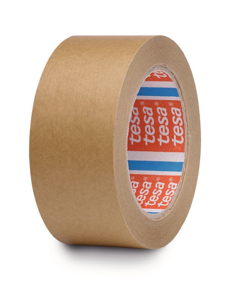 8574.1: Cinta adhesiva papel tesapack®  50x50mm, 107 micras (rollo) - Quimivitalab