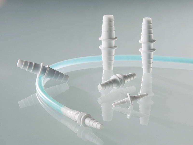 8700-1214: Conectores rectos. boquilla cónica. PP. Ø11-14mm - Quimivitalab
