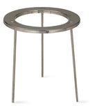 9171.1: Trípode de acero inoxidable, desmontable 140 mm, altura 210mm - Quimivitalab