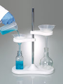 9622-0200: Soporte para dos embudos. para Ø 40-180 mm - Quimivitalab