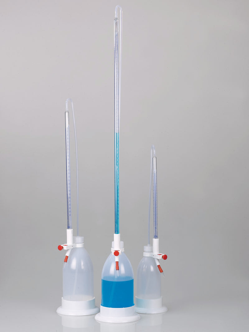 9695-3025: Bureta titración con protección antiastillas 25 ml - Quimivitalab