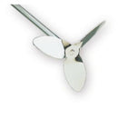 A328.1 Pala agitadora de Hélice 3 alas, de acero inoxidable, 2000 rpm - Quimivitalab