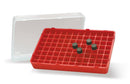 A618.1: Caja de almacenamiento para viales de muestra, 96 ranuras de 12x12mm - Quimivitalab