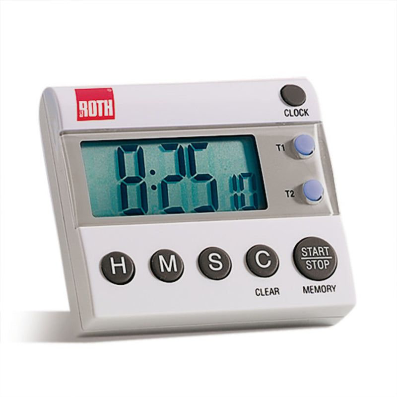A802.1: Temporizador ROTILABO ® con reloj, cuenta regresiva/Cuenta ascendente - Quimivitalab