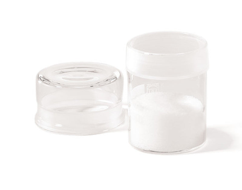 ACA4.1 Cápsula de pesaje, forma media, 47 ml, 40/12, vidrio de borosilicato - Quimivitalab