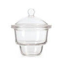 AHK8.1: Desecador con tapa con pomo 0 7 l DN 100 set completo debajo con tapa. 1 pc(s) - Quimivitalab