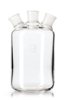 AAC2.1 Botella Woulff, con 3 cuellos NS, esterilizable en autoclave, 2000 ml - Quimivitalab