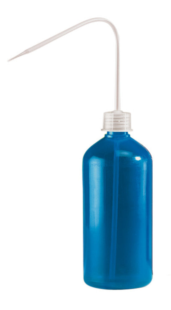6539.1: Frasco lavador ROTILABO ® Volumen 500 ml, azul - Quimivitalab