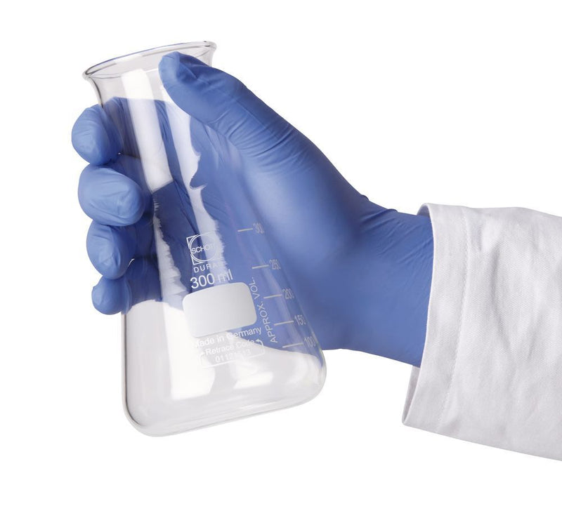 AYA8.1: Guantes desechables ROTIPROTECT ® nitrilo no esterilizado, Talla: L (8-9)  200 uds - Quimivitalab