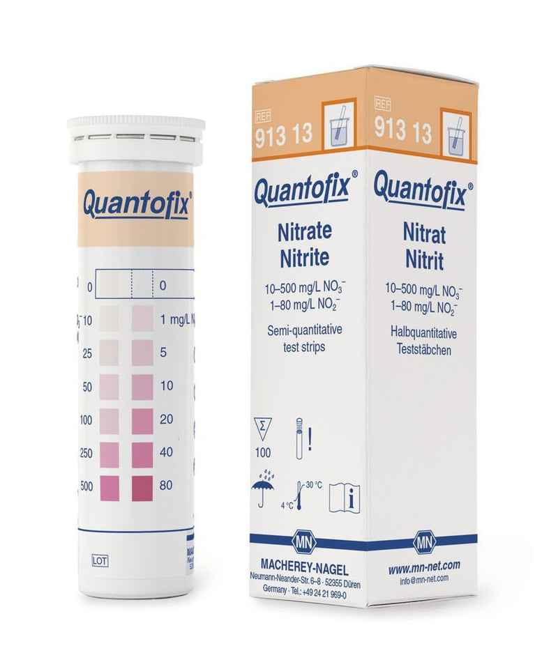C733.1 Tiras de prueba Quantofix nitrato / nitrito (100 ud) - Quimivitalab