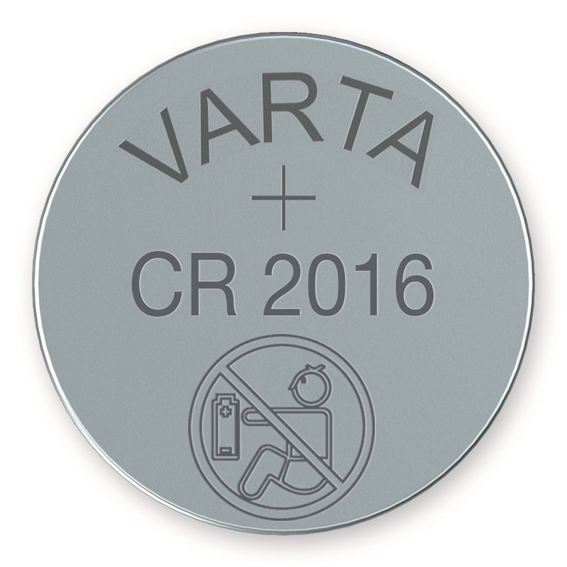 CH43.1: Pila de botón Varta, CR 2016, 90 mAh - Quimivitalab