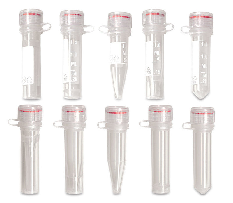 CK62.1 Viales de rosca independientes estériles, 0,5 ml (500 uds) - Quimivitalab