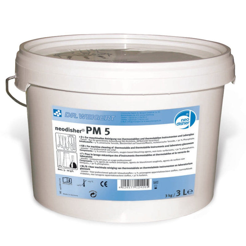 CLP5.1 Limpiador Neodisher PM 5 para cristalería de laboratorio (3 Kg)