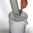 1120A-01 Muestreador de cemento de PP y acero inoxidable, 8000 ml, diámetro 90 mm, 2000 mm - Quimivitalab