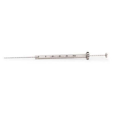 E125.1 Jeringa de microlitros para HPLC, vidrio de borosilicato 500 µl - Quimivitalab