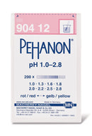 EA48.1  Papel indicador de PH, PEHANON® pH 1,0–2,8 (200 uds)