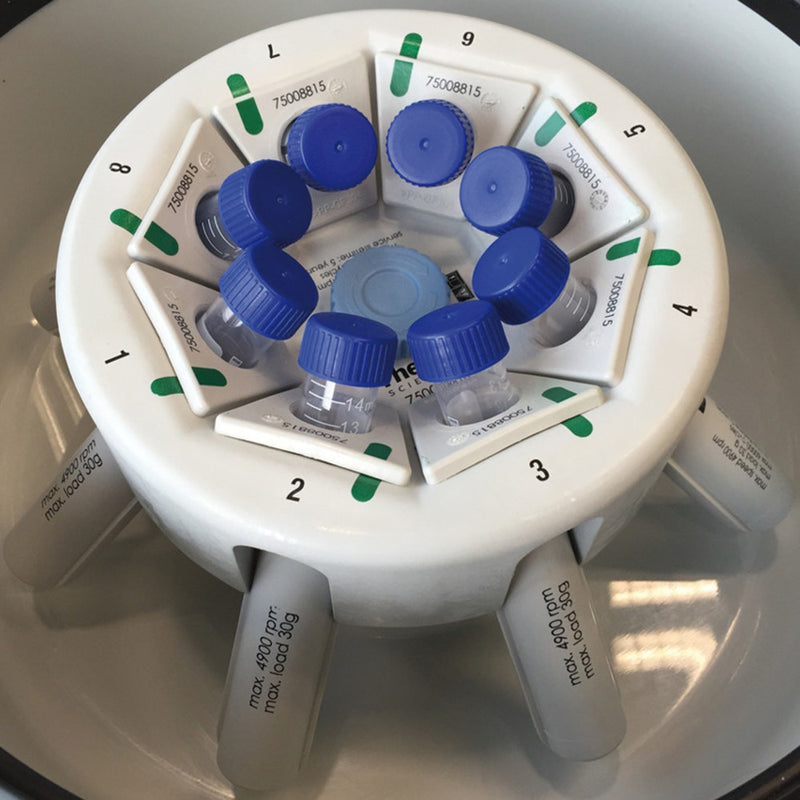 EEE1.1: centrifuga pequeña, Medifuge con rotor híbrido 2 en 1 (1 ud.) - Quimivitalab
