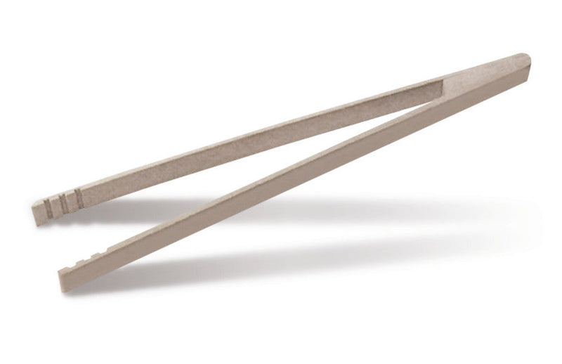 EET1.1 Pinza larga de madera (haya sin tratar), 400 mm - Quimivitalab